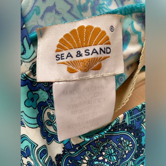 Sea and Sand plus size swimsuit size 20 - Picture 6 of 6
